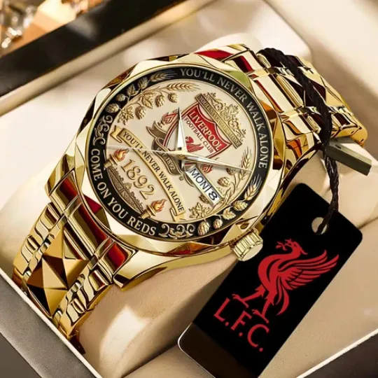 Liverpool FC Alloy Luxury Quartz Watch