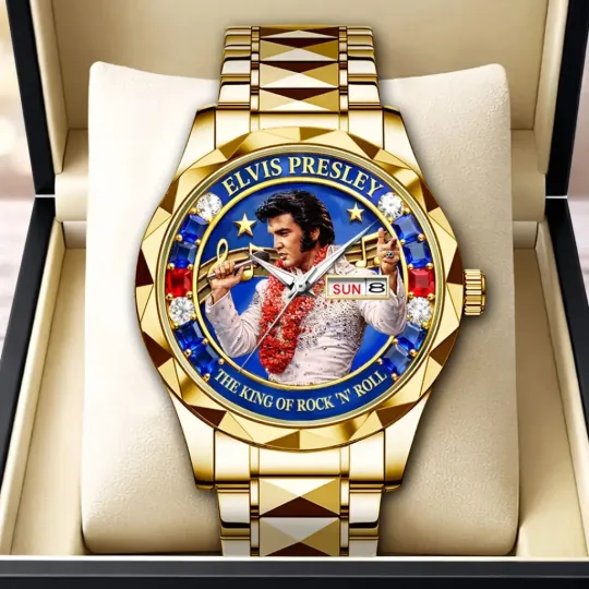 Discover Elvis Presley Alloy Luxury Quartz Watch