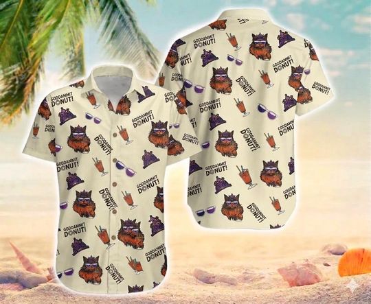Dungeon Crawler Carl Hawaii Shirt, Tropical Fantasy Aloha, Funny Adventure Theme Tee, Princess Donut Mongo