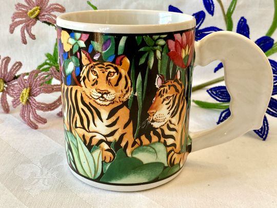 Discover Vibrant and Exotic Sue Zipkin Vitromaster RAIN FOREST Mug(s)