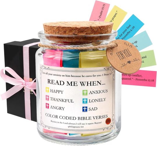 Discover Bible Verse Jar Christian Encouragement Gift