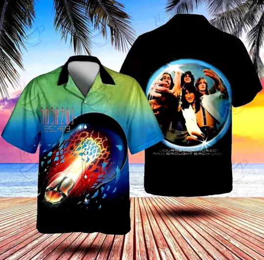 Escape Rock Band All Over Print Hawaiian Shirt