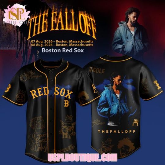 Boston Red Sox x The Fall Off World Tour 2026 Baseball Jersey