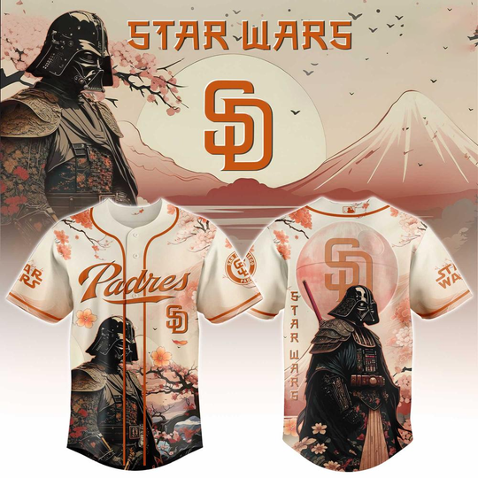 Discover San Diego Padres x Star Wars 2026 Limited Edition Baseball Jersey