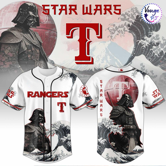 Texas Rangers x Star Wars 2026 Limited Edition Baseball Jersey