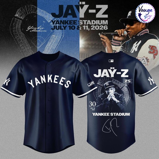 Discover New York Yankees x Jay-Z Yankee Stadium 2026 Limited Edition Jersey