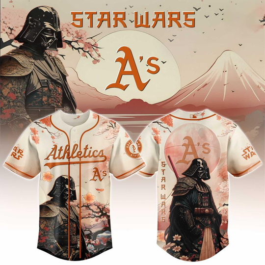 Discover Athletics x Star Wars 2026 Limited Edition Baseball Jersey