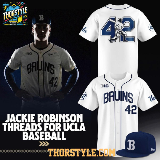 UCLA Bruins Jackie Robinson 2026 Tribute Night Baseball Jersey
