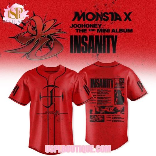 Monsta X Insanity 2026 Baseball Jersey