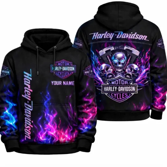 Discover Personalized Harley Racing Davidson 3D Hoodie