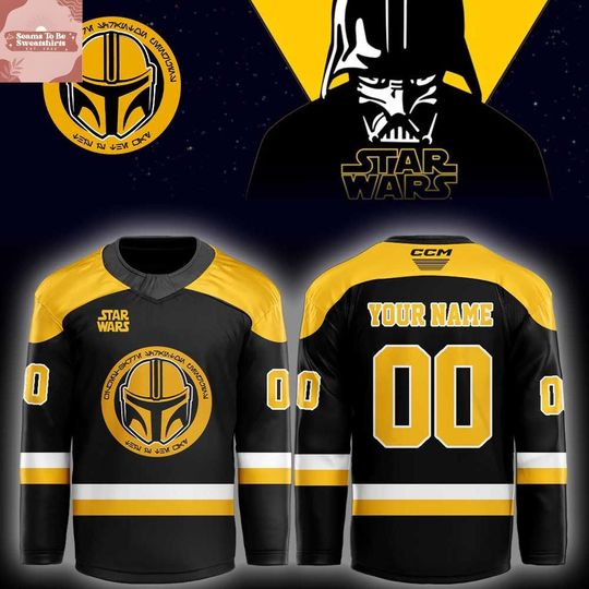 Discover Wilkes-Barre/Scranton Penguins x Star Wars Game Night 2026 Personalized Hockey Jersey