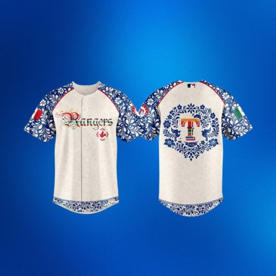 Texas Rangers Mexican Heritage Night 2026 Baseball Jersey