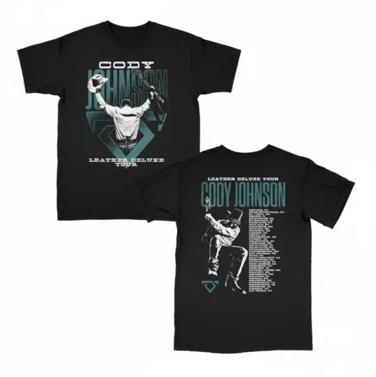 Discover Cody Johnsonn 2026 Tour Shirt, Country Music Concert T-Shirt