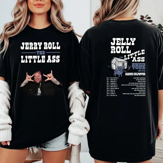 Discover Jelly Roll Little A Shed Tour 2026 T- Shirt