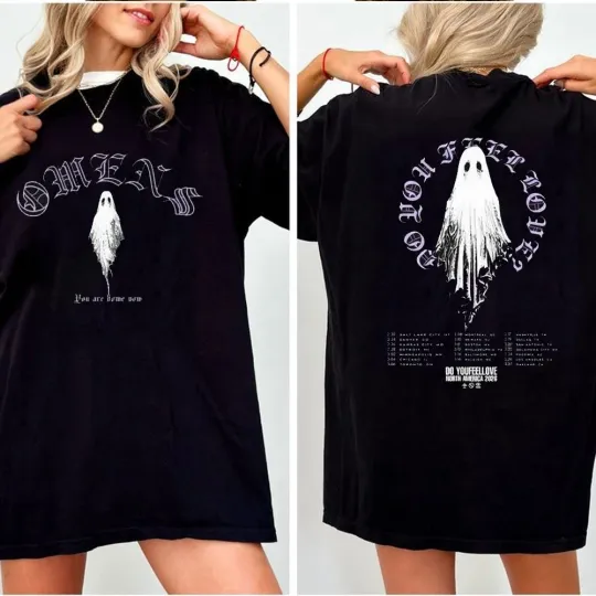 Vintage Bad Omens Ghost Tee, Bad Omens Tour 2026 T-shirt, for Rock Fans