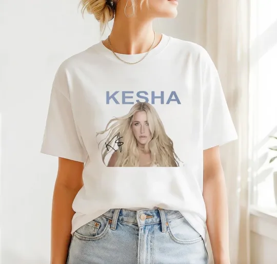 Discover Kesha 90s Vintage Shirt, Kesha Tour 2026 Shirt, Kesha Fan Gift T-Shirt
