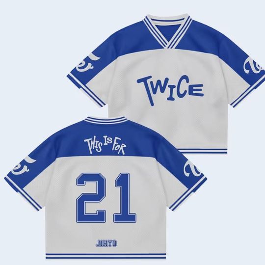 Discover Twice Mina 21 Concert Jersey, Kpop ONCE Fan Streetwear Crop Top