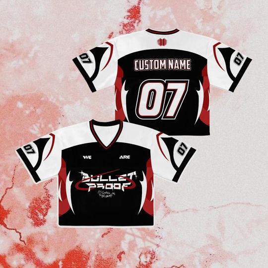 Discover Special Edition - Custom We are Bulletproof Jersey, World Tour 2026 Jersey, Concert Merch, Kpop Fan Merch