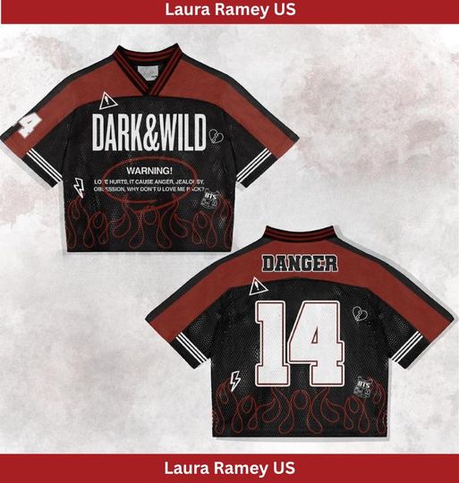 Discover Kpop Mesh Baseball Jersey 2026, Idol Tour Concert Outfit, Dark Style Fan Shirt, All Over Print Kpop Fan Gift, Crop Top Option