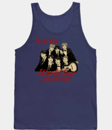 Discover BTS World Tour 2026 Tank Top