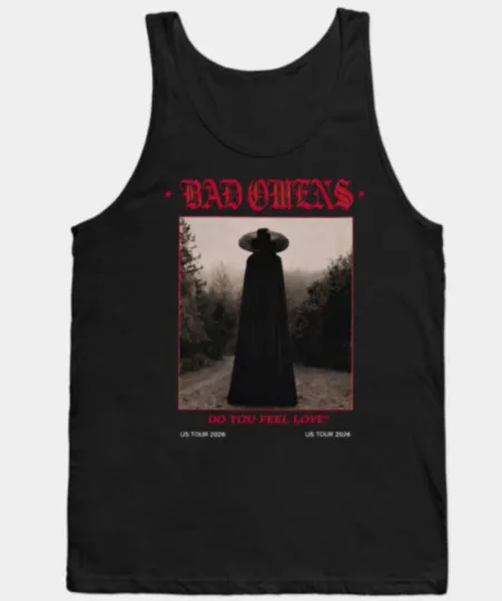 Bad Omens Do You Feel Love US Tour 2026 Ghost Tank Top