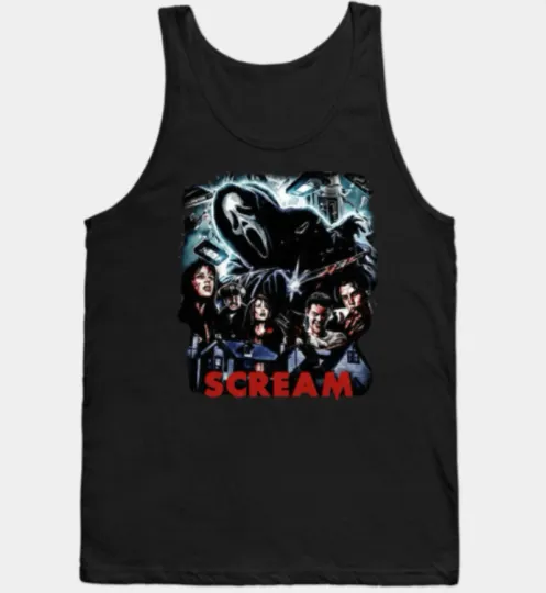 Discover Scream 7 Kill Tour 2026, 30th Anniversary Tank Top