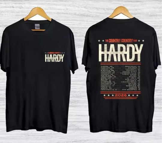 Discover Hardyy Tour 2026 Shirt 2 Sides, World Tour Sweater, Tour Shirt AN68449