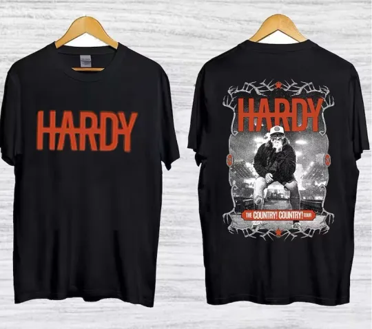 Discover Hardyy 2026 Shirt, World Tour black color reprint unisex shirt  AN68448