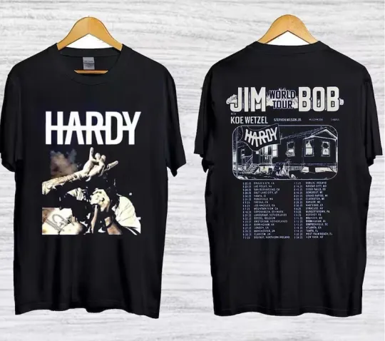 Discover Hardyy Tour 2026 Shirt 2 Sides, World Tour Shirt , Tour Shirt AN68450