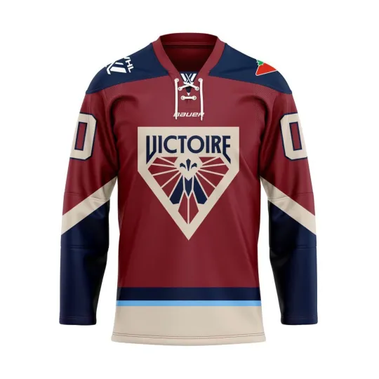 Discover Personalized Montreal Victoire 2025/26 Home Lace Hockey Jersey Men's Fan Gear
