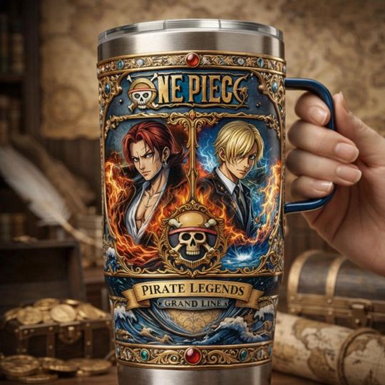 Discover One Piece Anime Beer Mug, Luffy Zoro Sanji Tankard, Pirate Manga Gift, Large Ceramic Beer Stein, Anime Lover Gift, Otaku Mug