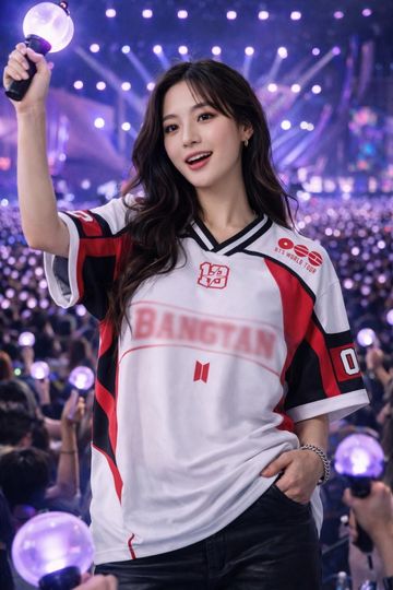 Discover Custom Kpop Fan Jersey, Personalized Concert Shirt, Music Tour Outfit, Custom Name Number Jersey, Kpop Fan Gift, Unisex Streetwear Tee