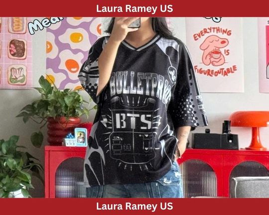 Discover Bulletproof Purple Jersey, Kpop Fan Shirt, Concert Outfit, Korean Music Style Jersey, Spring Festival Outfit, Army Inspired Gift