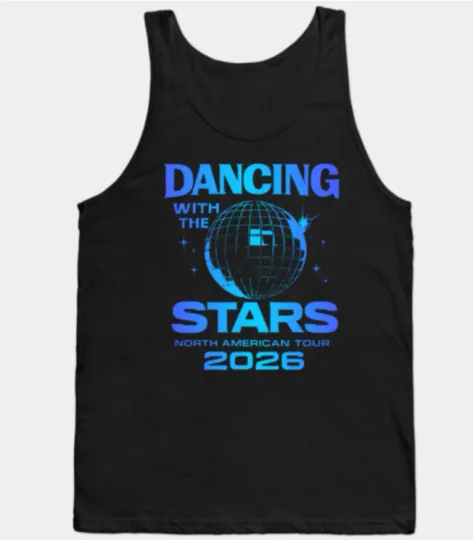 Discover Ballroom Dancing Tour 2026 Retro Disco Ball Dance Show 1 Tank Top