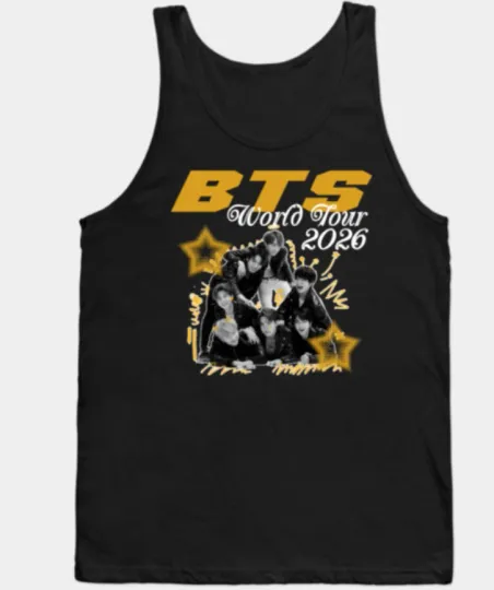 Discover BTS World Tour 2026 Tank Top