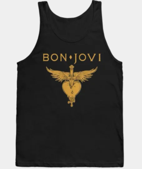Discover Bon Jovi Heart Band Singer Music Tour 2026 Tank Top