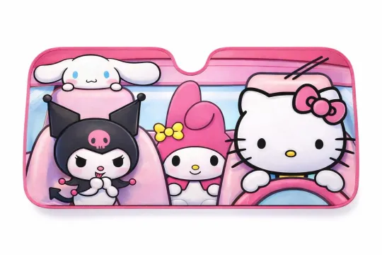 Hello Kitty Car Sun Shade