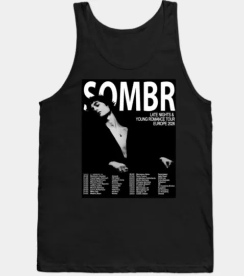 Discover SOMBR EUROPE TOUR 2026 Tank Top