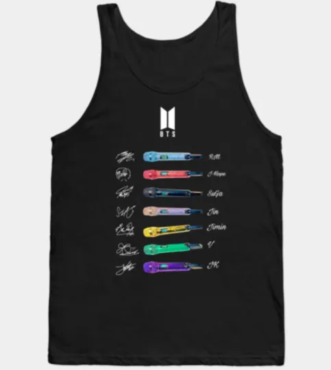 Discover BTS 2026 Comeback, Bangtan Come Back World Tour Concert for Army Tank Top