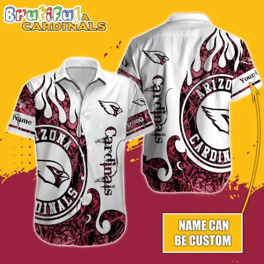 Discover Personalize Arizonna Cardinals Special Realtree Hunting Design Hawaiian Shirt