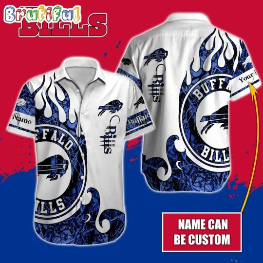 Discover Personalize Buffalo Bills Special Realtree Hunting Design Hawaiian Shirt