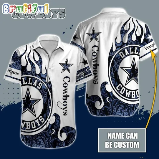 Discover Personalize Dallas Cowboys Special Realtree Hunting Design Hawaiian Shirt