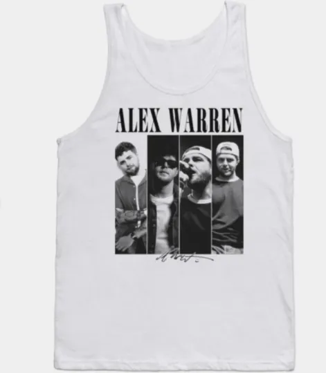 Discover Vintage Alex Warren Tour 2026 Tank Top
