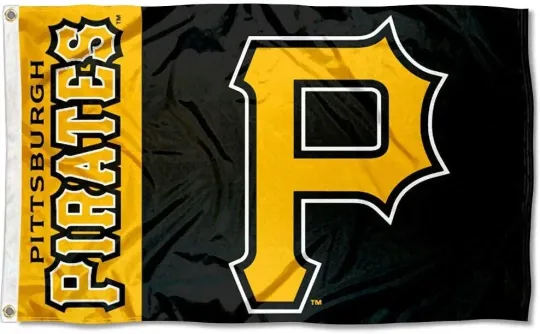 Discover Pittsburgh Pirates 3x5 ft Flag Banner MLB Baseball Champions Free Shipping
