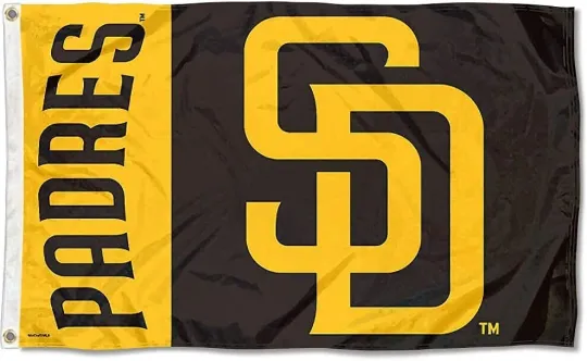 Discover San Diego Padres Flag Large 3x5 Banner Logo Baseball MLB  FREE SHIPPING