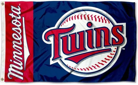 Discover Minnesota Twins 3x5 ft Flag Banner MLB Baseball Champions Free Shipping