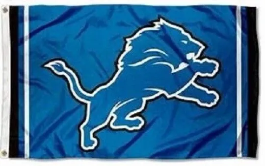 Discover Detroit Lions 3x5 ft Flag Banner football Football Free Shipping