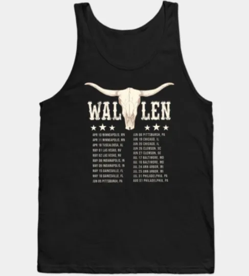 Wallen Western 2026 Wallen Western Country Music Tank Top