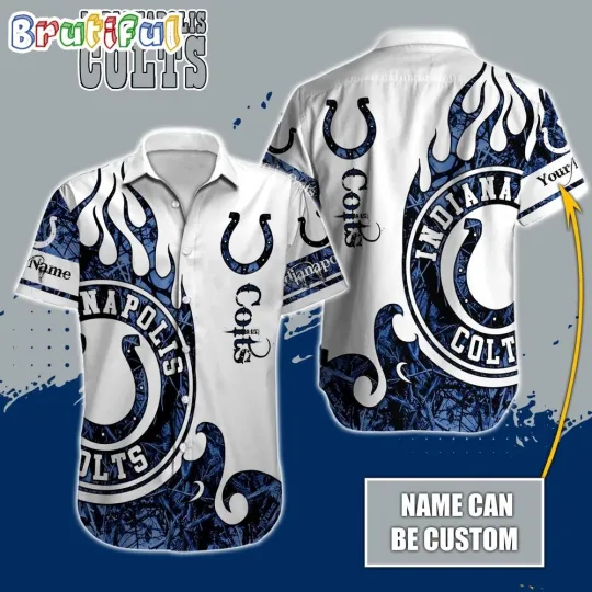 Discover Personalize Indianapolis Colts Special Realtree Hunting Design Hawaiian Shirt