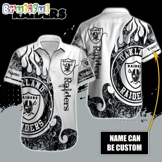 Discover Personalize Las Vegas Raiders Special Realtree Hunting Design Hawaiian Shirt